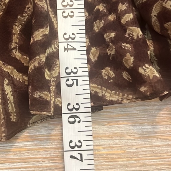 NWT,Lauren Ralph Lauren,Split-Front Patterned Skirt, Completely Lined,Size 10 - Picture 9 of 9